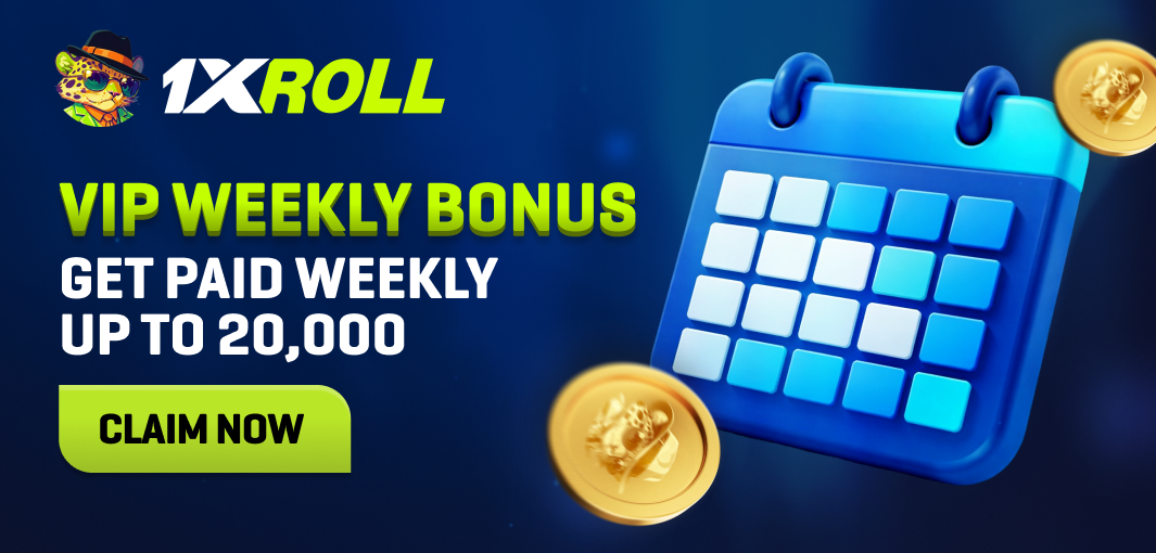 VIP weekly bonus banner